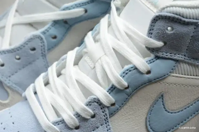 Air 1 Jordan Mixed Mid Blue Textures DA4666-100 0703